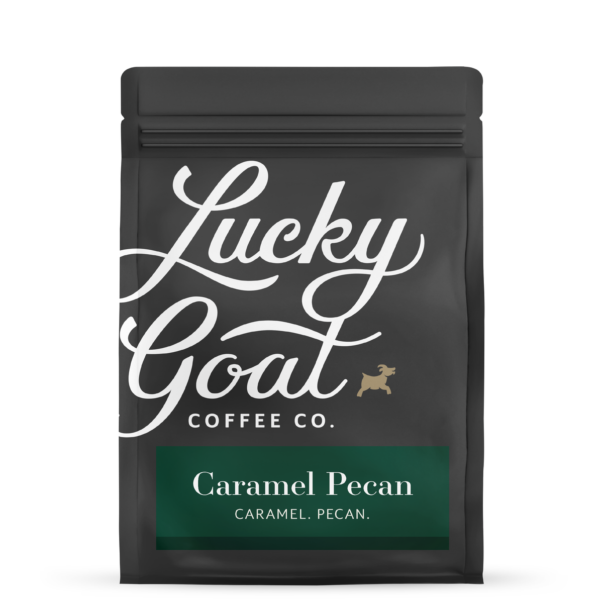 Caramel Pecan Flavored Coffee Beans – Lucky Goat Coffee