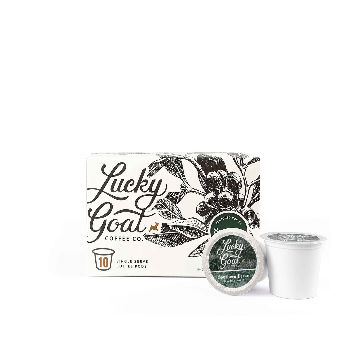 Southern Pecan - Single Serve Pods – Lucky Goat Coffee