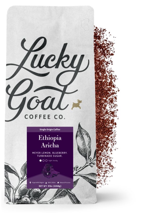 Ethiopia Aricha | Single Origin Coffee – Lucky Goat Coffee