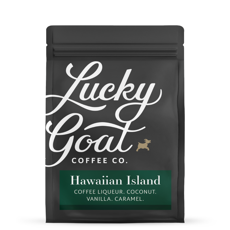 Hawaiian Island Blend | Kahlua Flavored Coffee – Lucky Goat Coffee