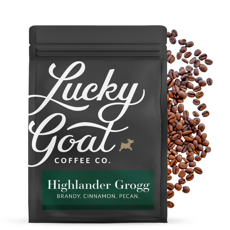 Highlander Grogg Scottish Roast Coffee Beans – Lucky Goat Coffee