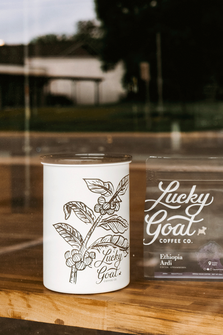 Airscape® Coffee Canister – Lucky Goat Coffee