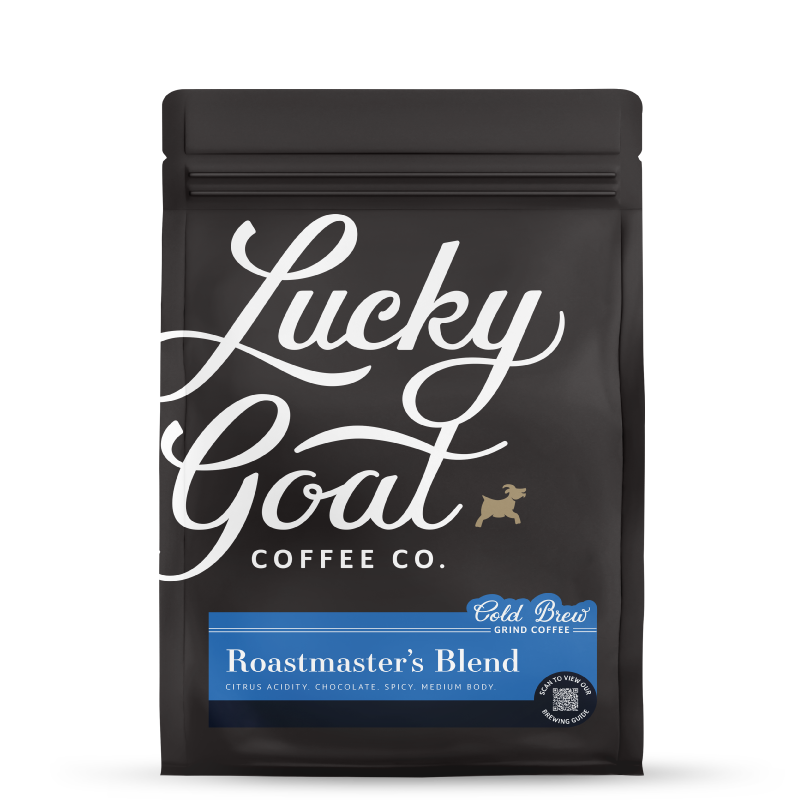 玉兎&ゴールドタートル&ファーイーストオブピートセコンド& ニューポット2020 Roastmaster's Blend Cold Brew Grinds – Lucky Goat Coffee