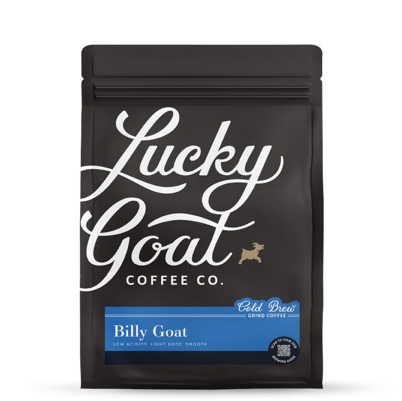 ・ ☆lucky☆  Billy Goat Cold Brew Grinds – Lucky Goat Coffee