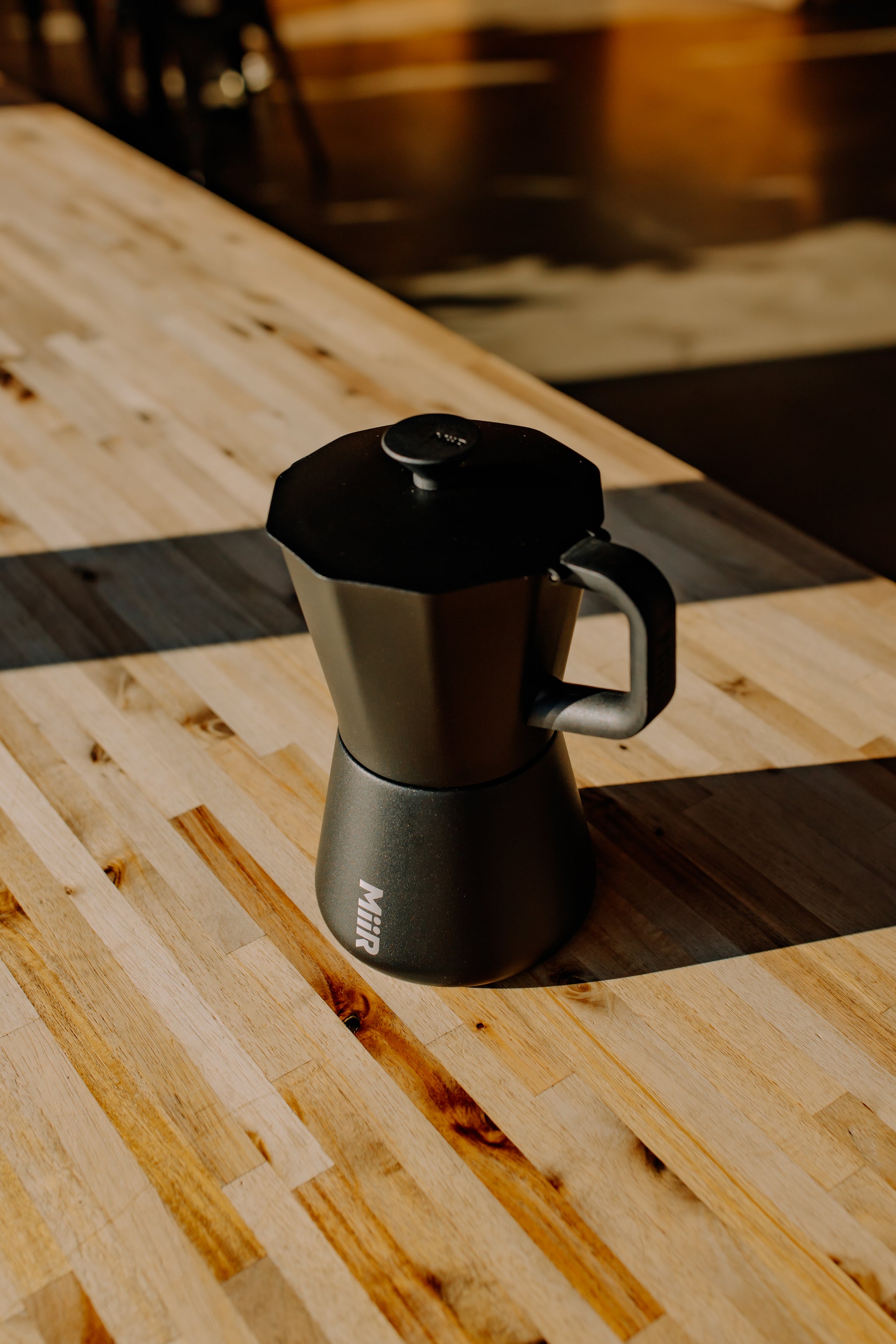 ◆mokaren☆プロフ読んでね☆即決OK◆ MiiR Moka Pot – Lucky Goat Coffee